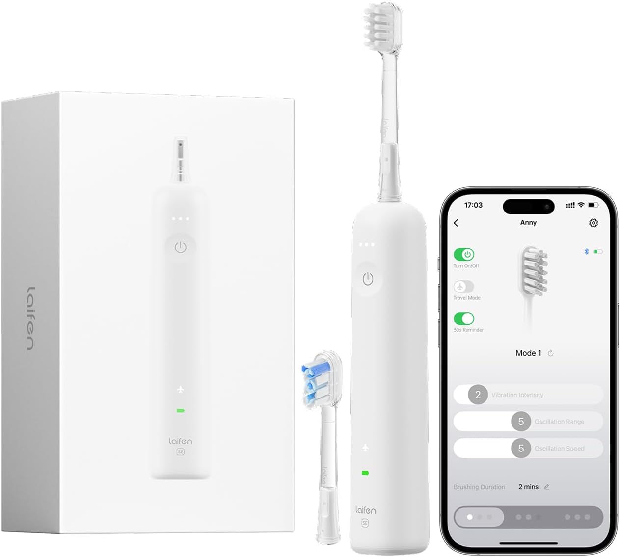 Laifen Wave Special Electric Toothbrush: Advanced Sonic Cleaning