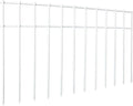 Adavin White Animal Barrier Fence 20 Pack - No Dig Pet Protector