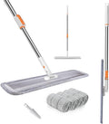 Microfiber Flat Mop 32 in Large Floor Mop - Wide Coverage for Homes