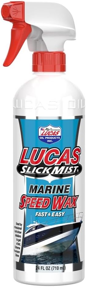Lucas Oil Slick Mist Marine Speed Wax for Gel Coat Surfaces