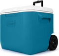 Coleman 60qt Rolling Cooler with Wheels - Portable Wheeled Chiller