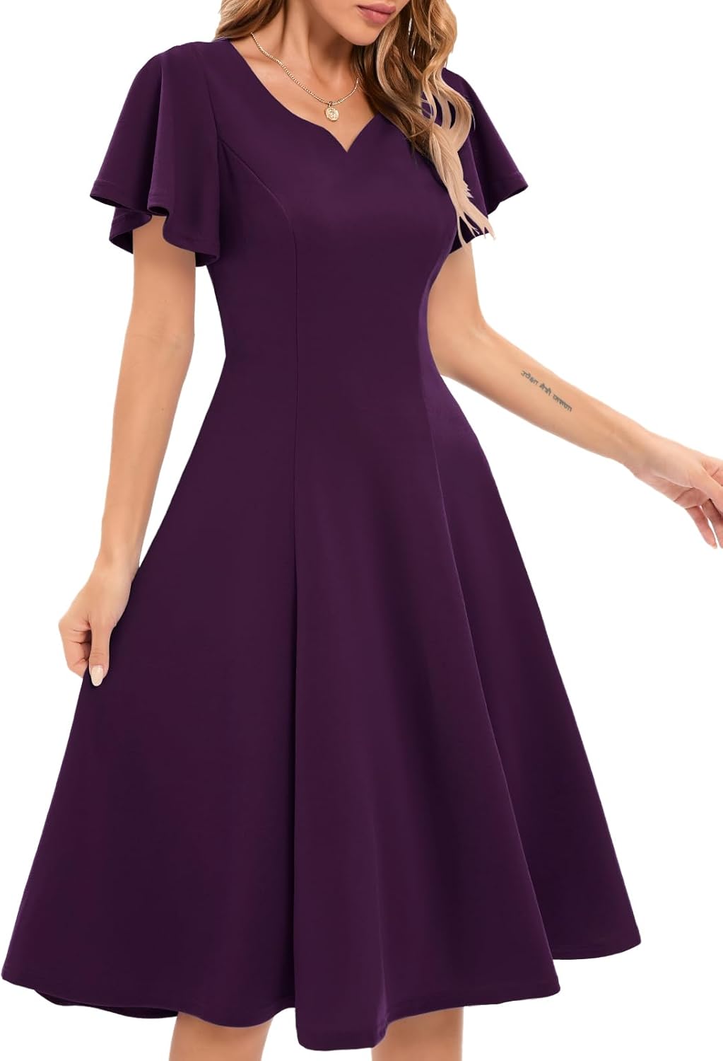 HomRain Wedding Guest Dresses for Women - Vintage Fit and Flare