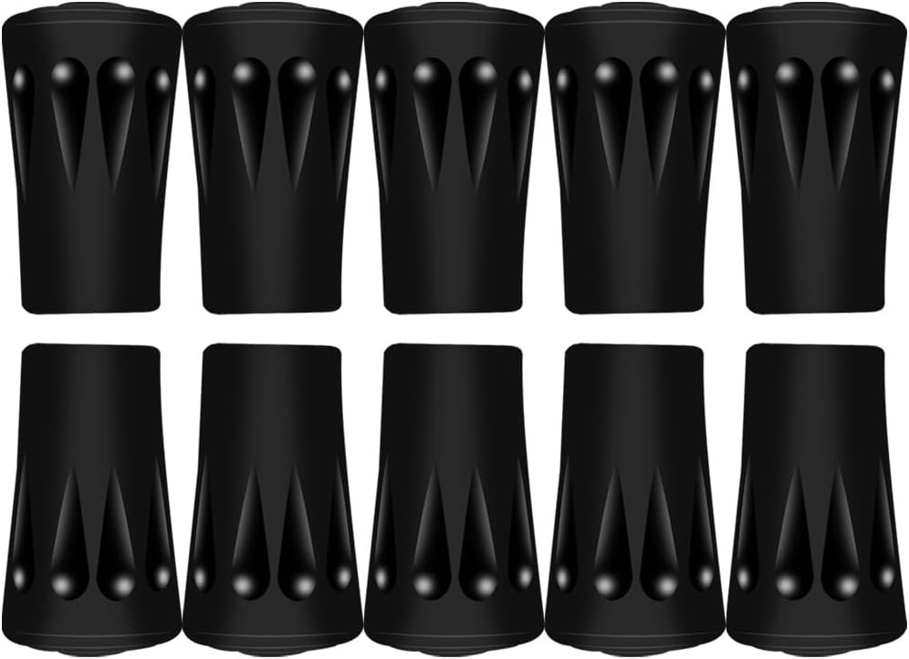 Protective Rubber Tips for Trekking Poles by SENLIXIN