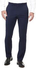 TH Flex Modern Fit Suit Pants for Men - Tailored Stretch Comfort