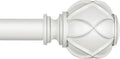 KAMANINA Adjustable Curtain Rods for Windows 72 to 144 Inches