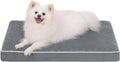 KSIIA Dog Bed for Crate Pad Waterproof 29x18 in - Orthopedic Support