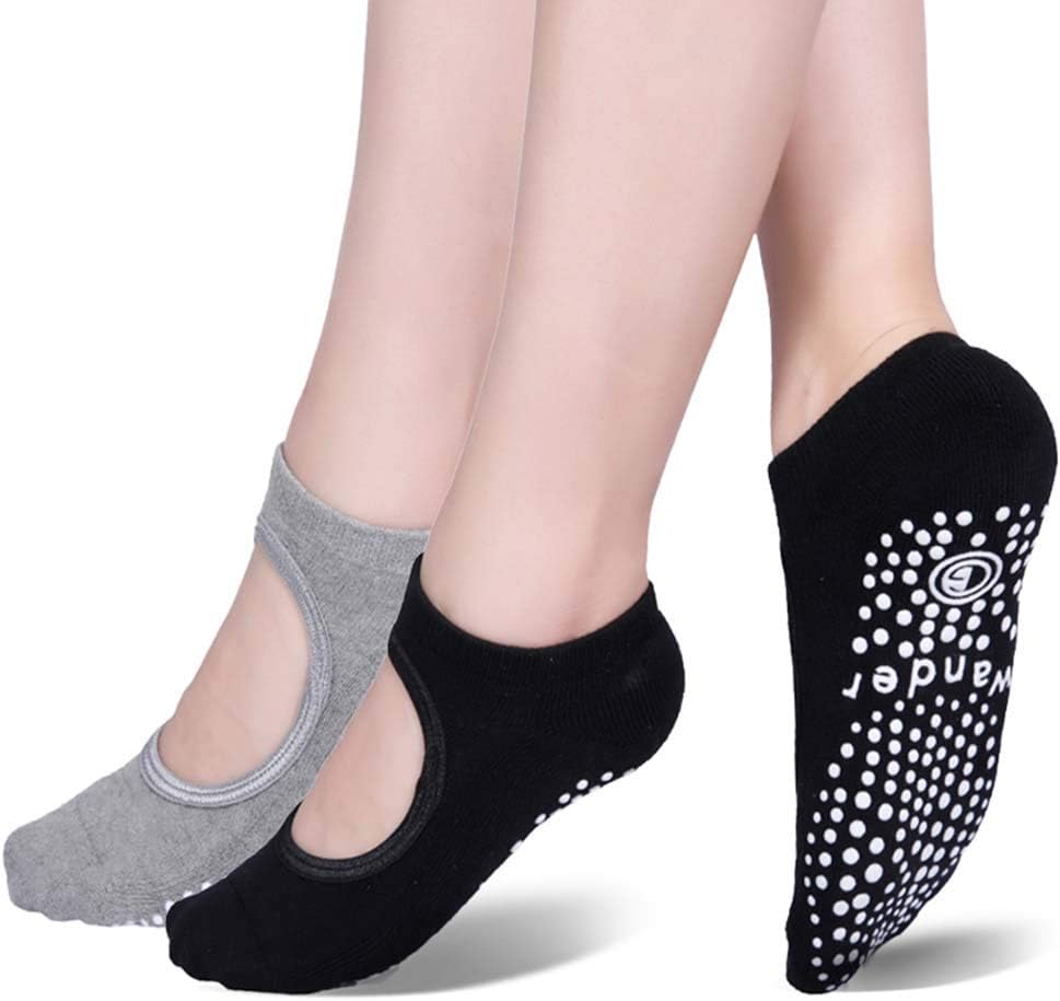 Wander G Non Slip Yoga Socks - Grip for Ultimate Stability!