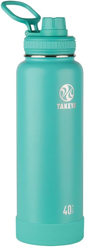 Takeya Actives Water Bottle with Spout Lid for Hydration