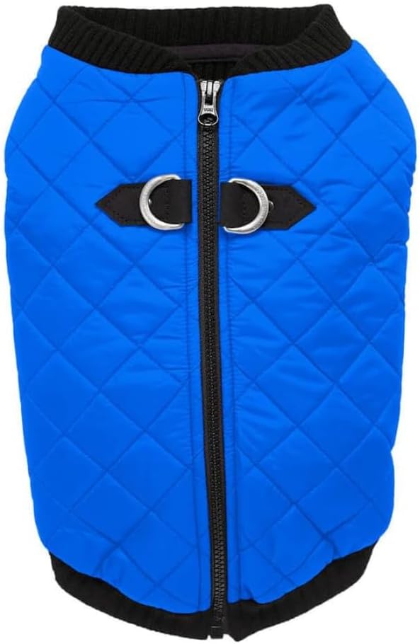 Gooby Fashion Vest for Small Dogs - Stylish Bomber Jacket Coat