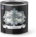 All-in-ONE Gel Stain Ebony Quart - No Sanding or Sealer Needed