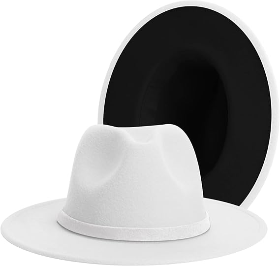 Jingsha Fedora Hats for Men & Women - Stylish Wide Brim Design