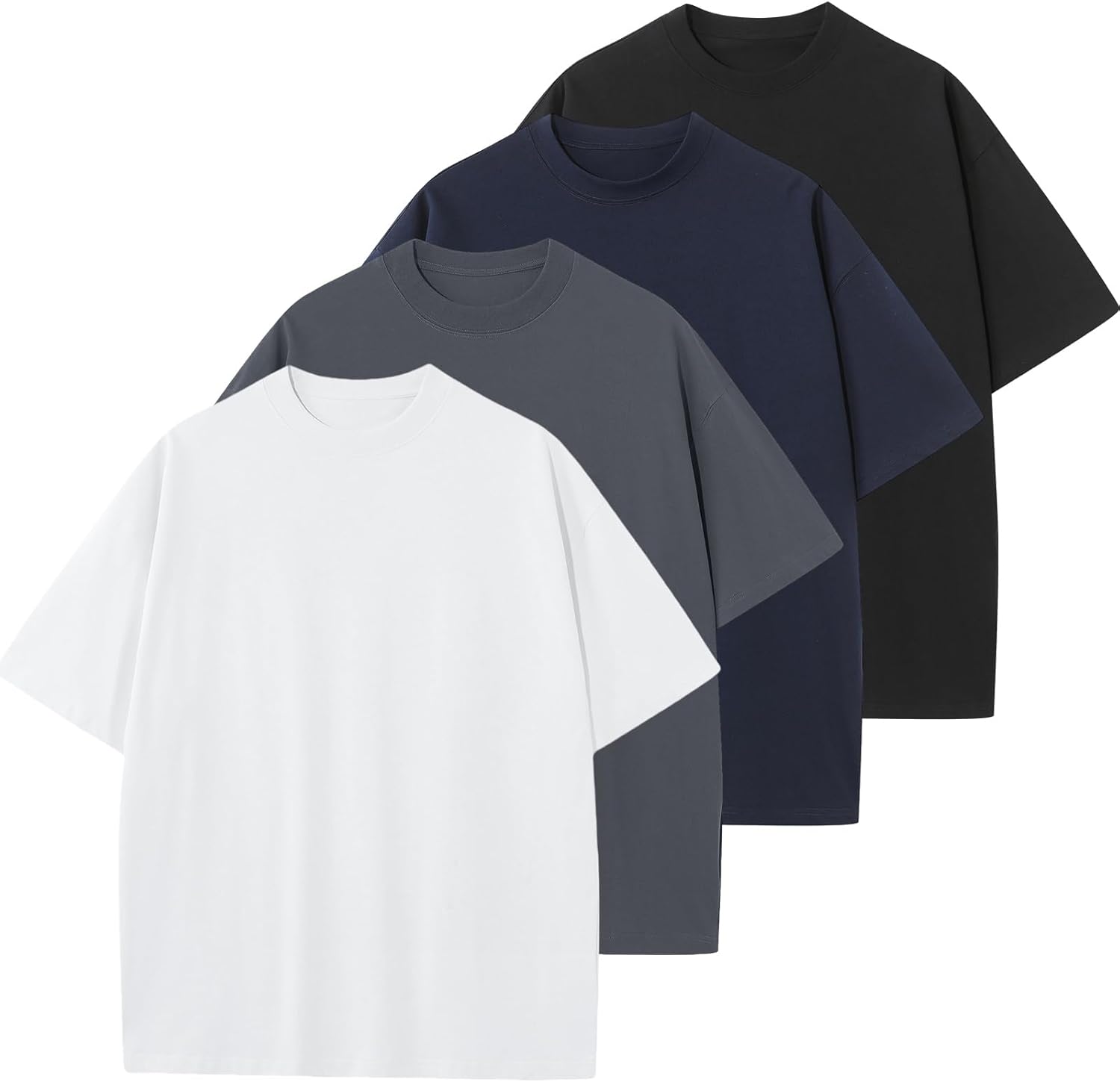 Men's Cotton Oversized T-Shirts for Casual and Athletic Wear