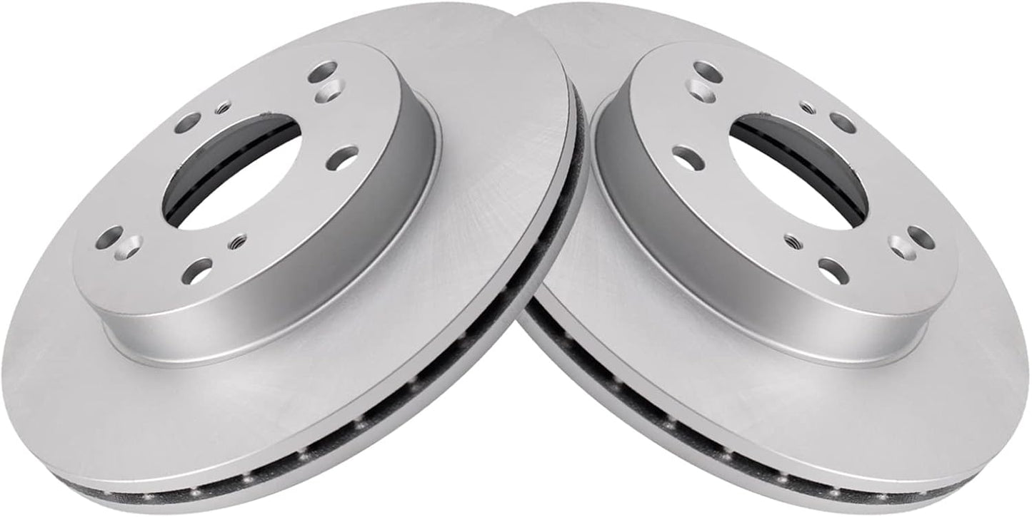 TRQ Front Brake Rotors Set for Acura RSX and Honda Civic