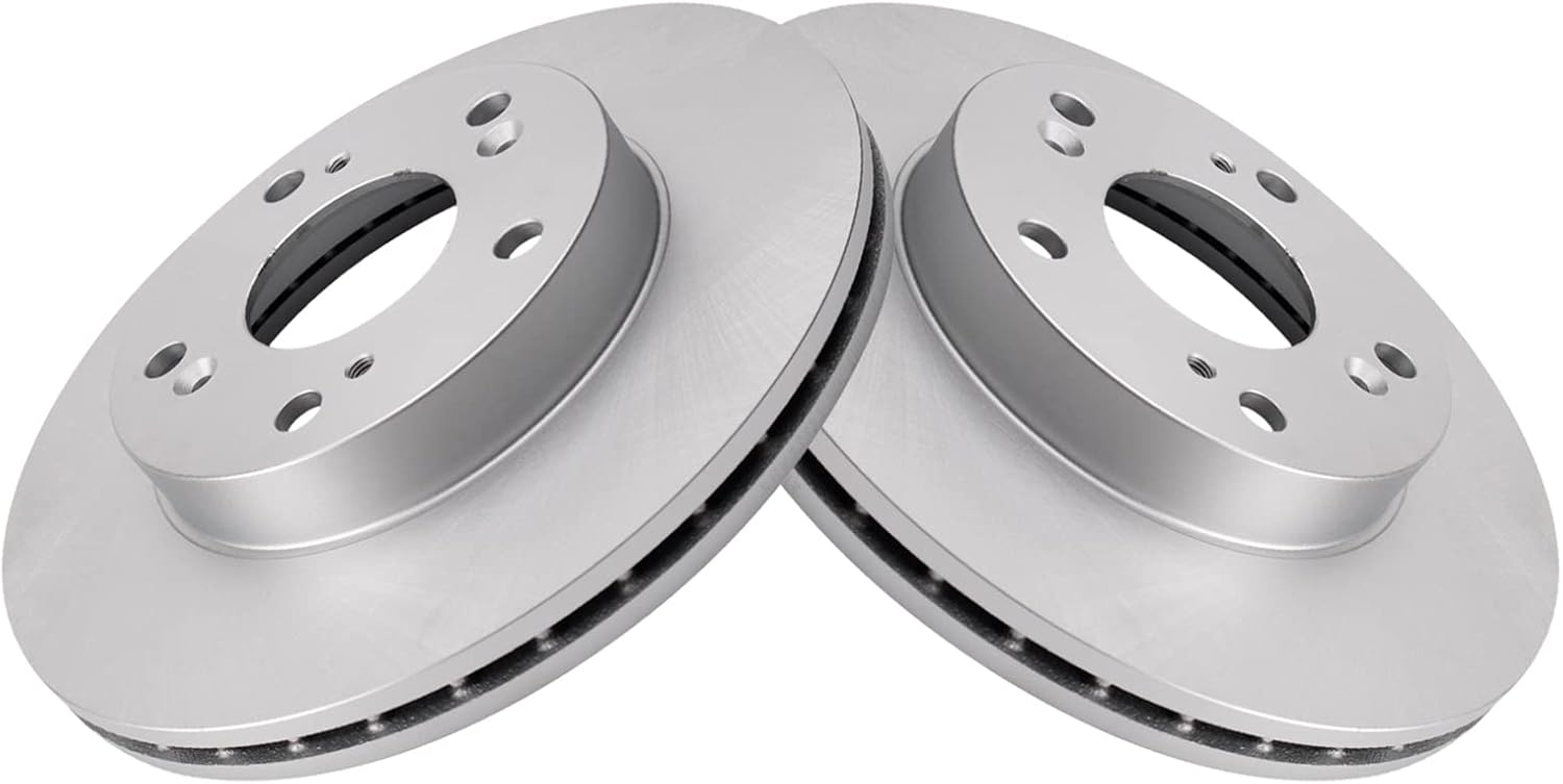 TRQ Front Brake Rotors Set for Acura RSX and Honda Civic