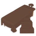 Massage Table Sheets Sets 4-Pack Bundle - Durable, Soft Spa Linens