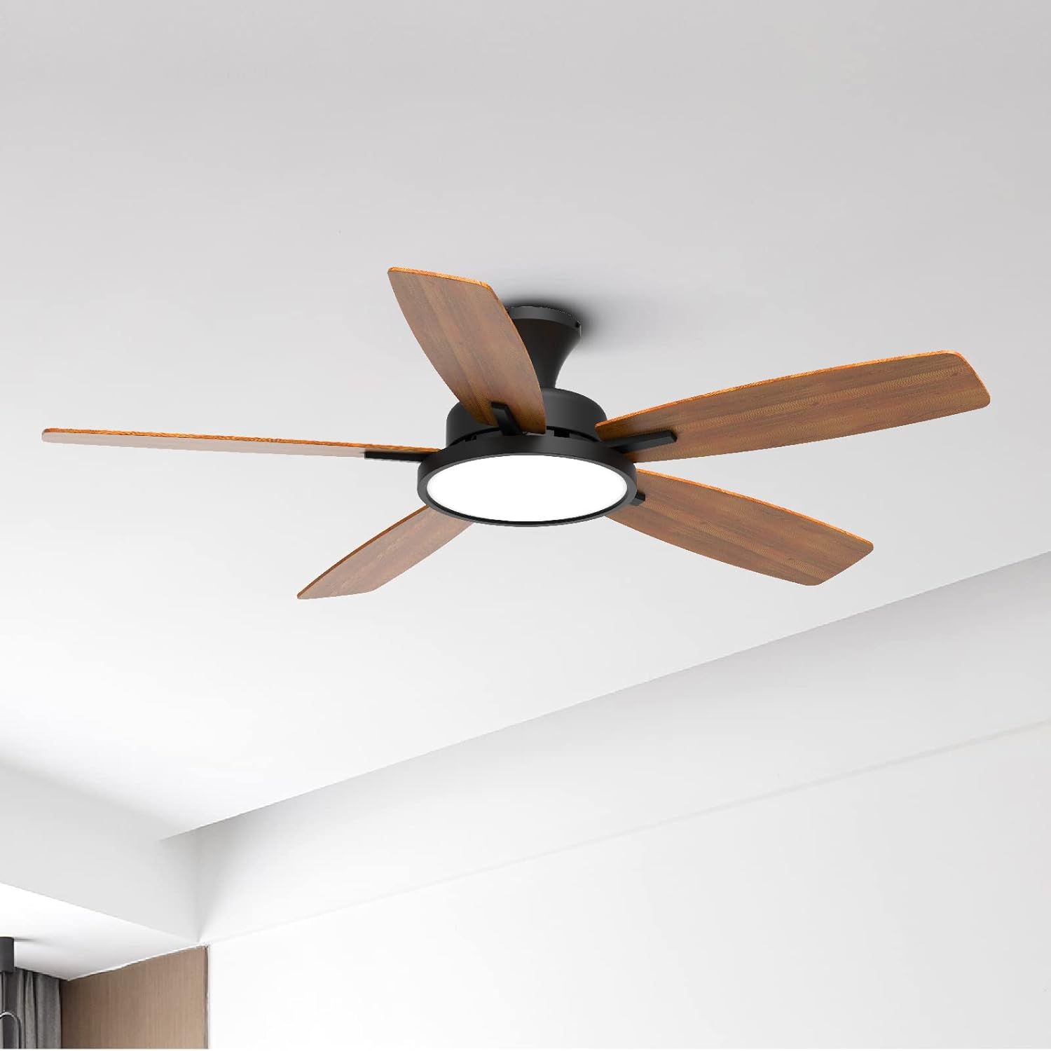TALOYA 52 inch Ceiling Fan with Lights for Indoor and Outdoor Use