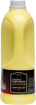 Creative Inspirations Acrylic Paint Lemon Yellow - Smooth, Vibrant