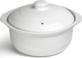 Ceramic Pots Casserole Soup Bowl with Lid 3.4 Quart - Safe Nonstick