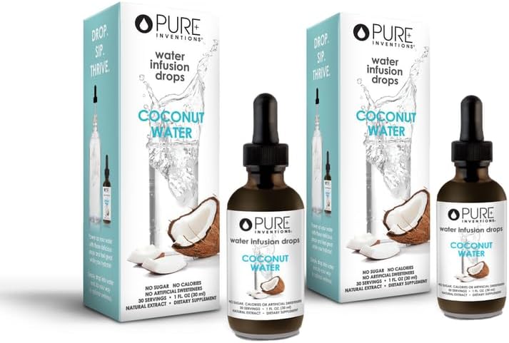 Coconut Water Infusion Drops for Hydration - Pure Inventions