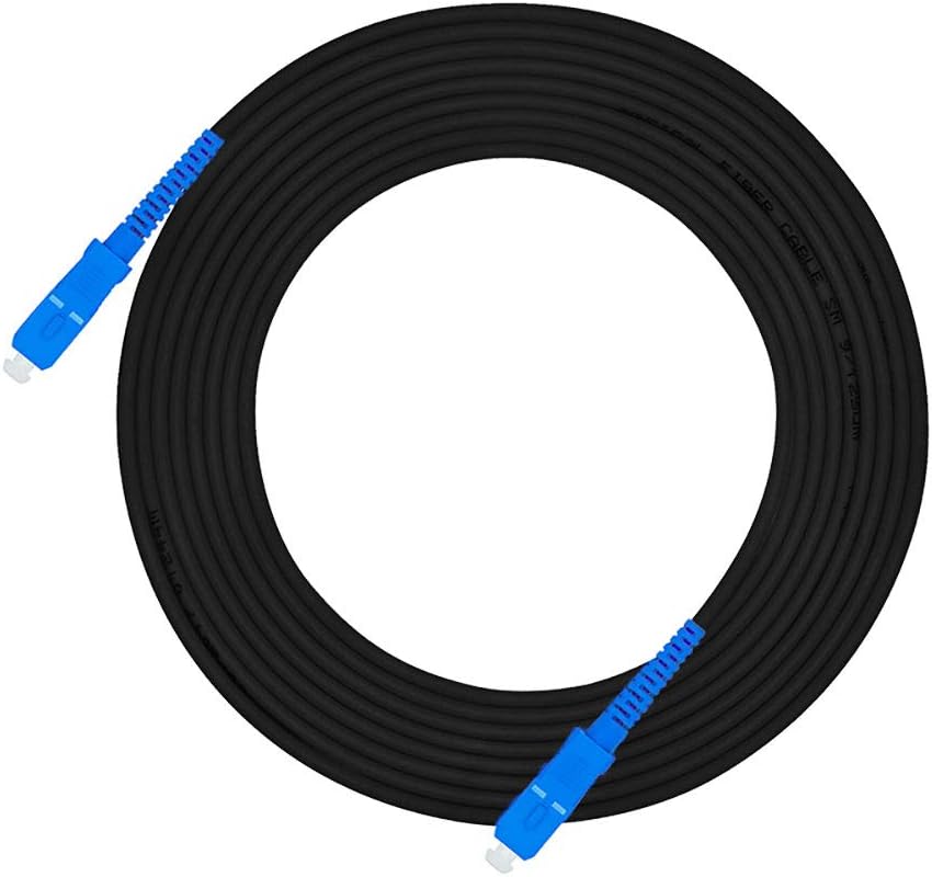 75M SC to SC Outdoor Armored Simplex Fiber Optic Cable Jumper