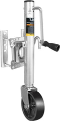 Torin 1000 lbs Trailer Jack with Wheel - Bolt-On Swivel Tongue Jack