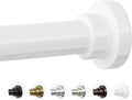 Shower Curtain Rod 1in Heavy Duty Tension Rod - Sturdy Adjustable Fit