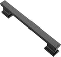 Alzassbg 10 Pack Matt Black Cabinet Pulls 5 in Hole Centers - Sleek