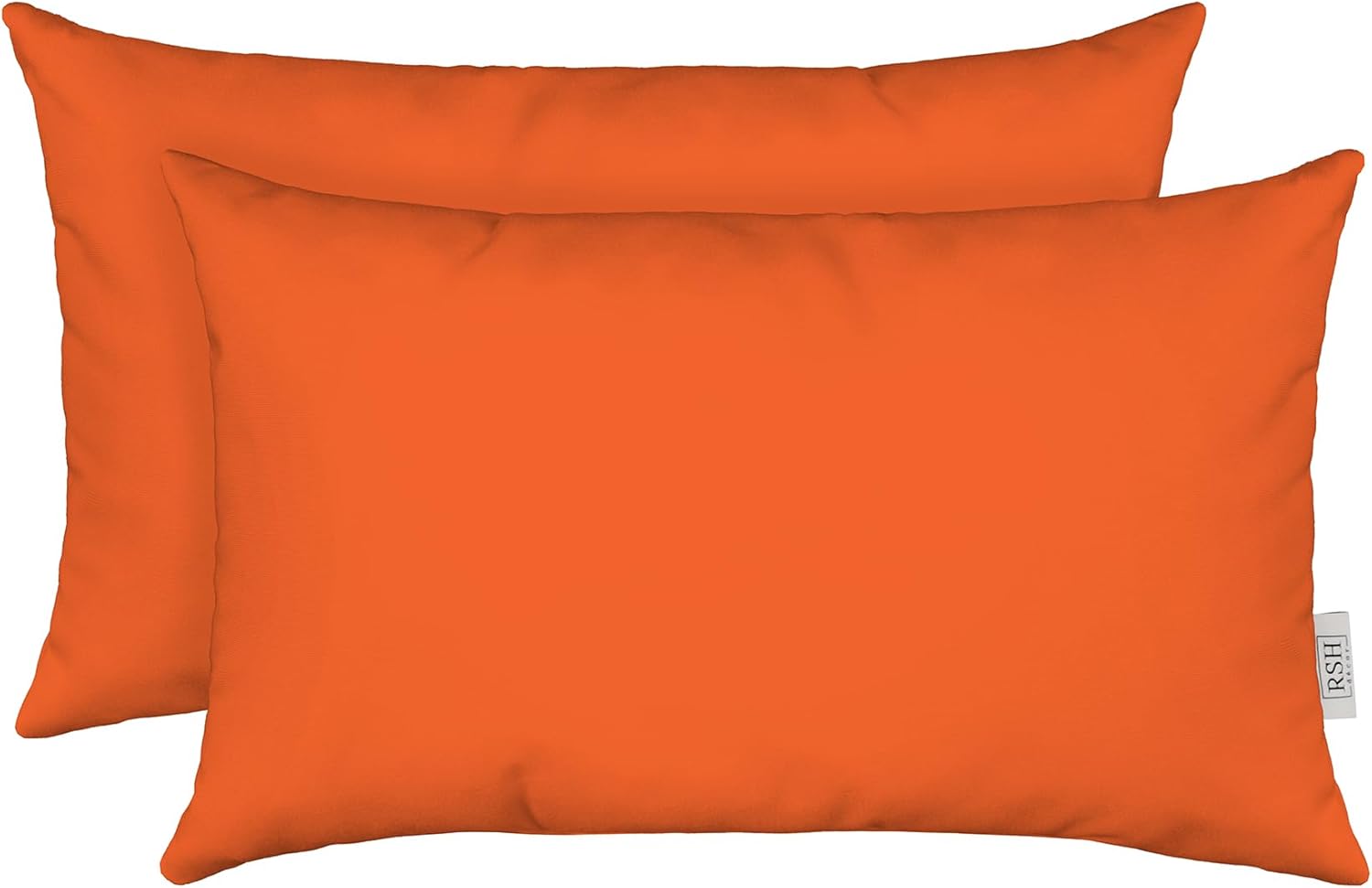 Sunbrella Lumbar Throw Pillows Set of 2 for Outdoor Use