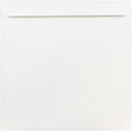 JAM PAPER 9 x 9 Square Invitation Envelopes White - 100 Pack