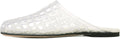 Clear Jelly Shoes for Women Slip-On Mesh Slides Closed-Toe
