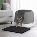 Detachable Cat Litter Box with Lid - Large 3-in-1 Cat Toilet