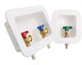 Washing Machine Outlet Box 1/2-in PEX Ice Maker Outlet Box - Easy
