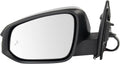 TRQ Left Mirror Driver Side Compatible with 2016-2018 Toyota RAV4