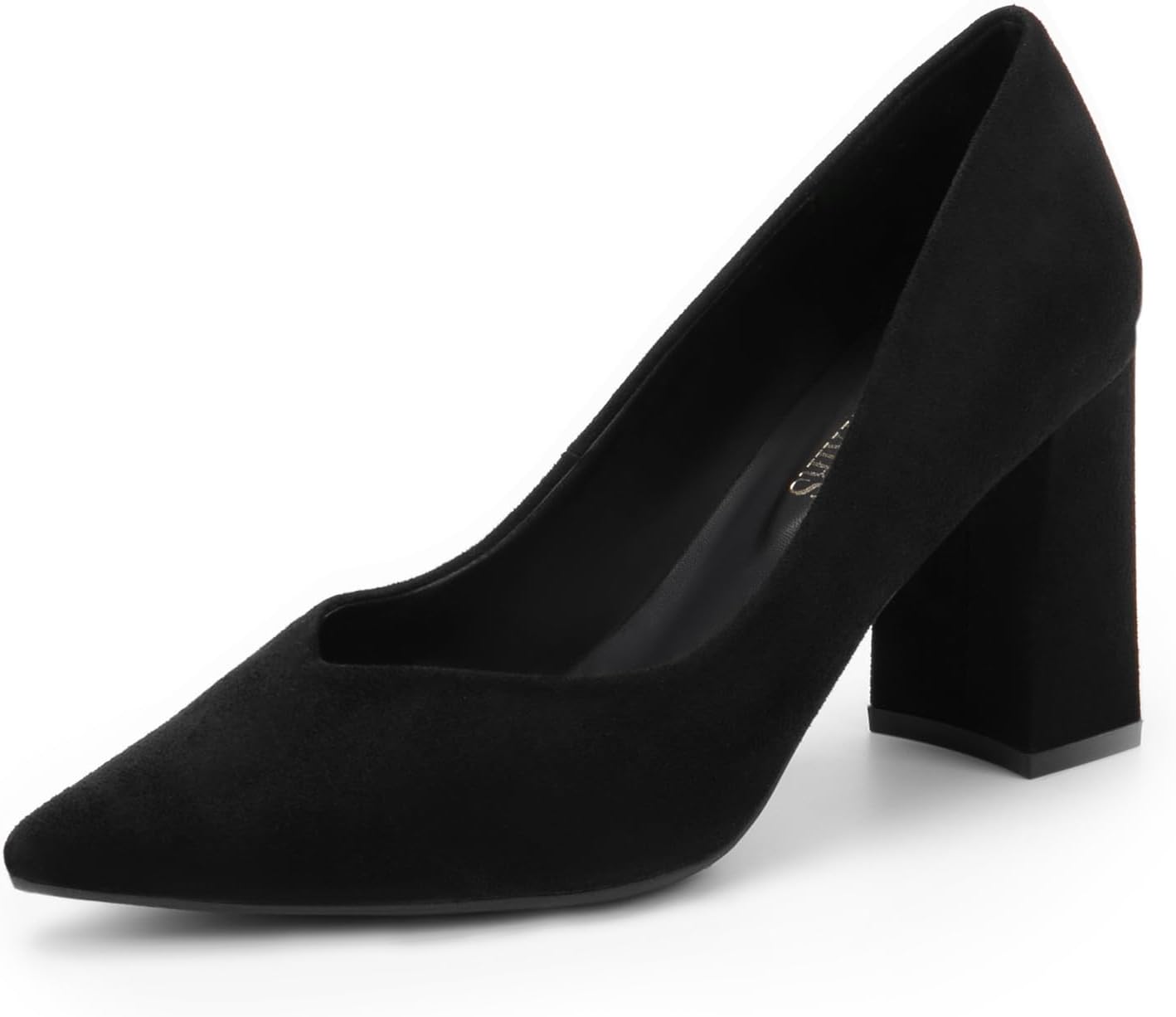 DREAM PAIRS Womens High Chunky Closed Toe Block Heels for Elegance
