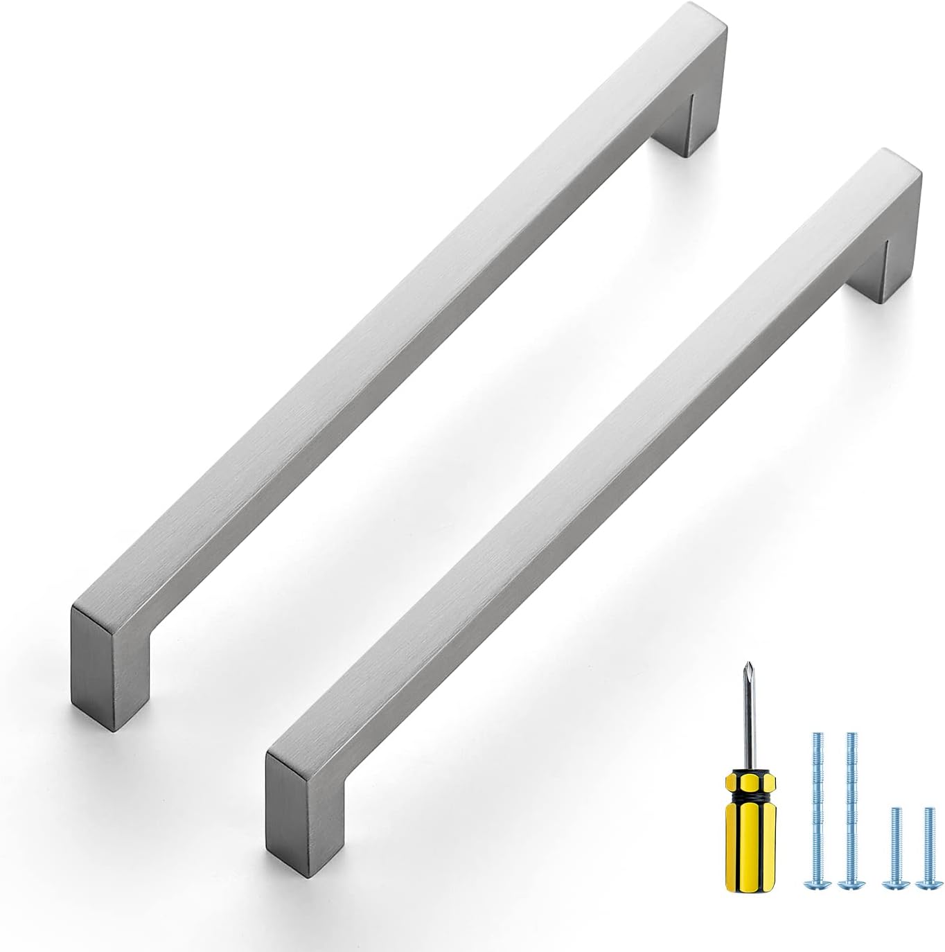 Ravinte 25 Pack Square Cabinet Pulls for Modern Kitchen Design