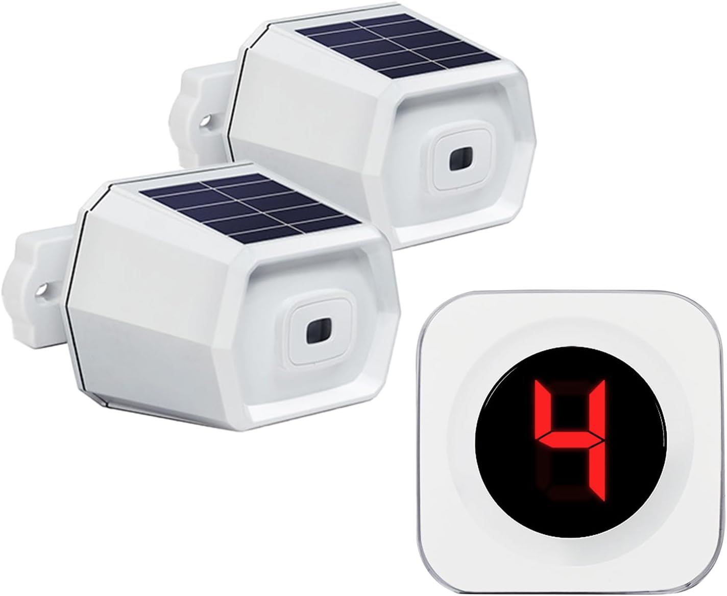 Wireless Solar Outdoor Driveway Alarm with Long Range Detection