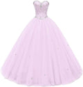 Women's Sweetheart Ball Gown Tulle Quinceanera Dresses Prom Dress up