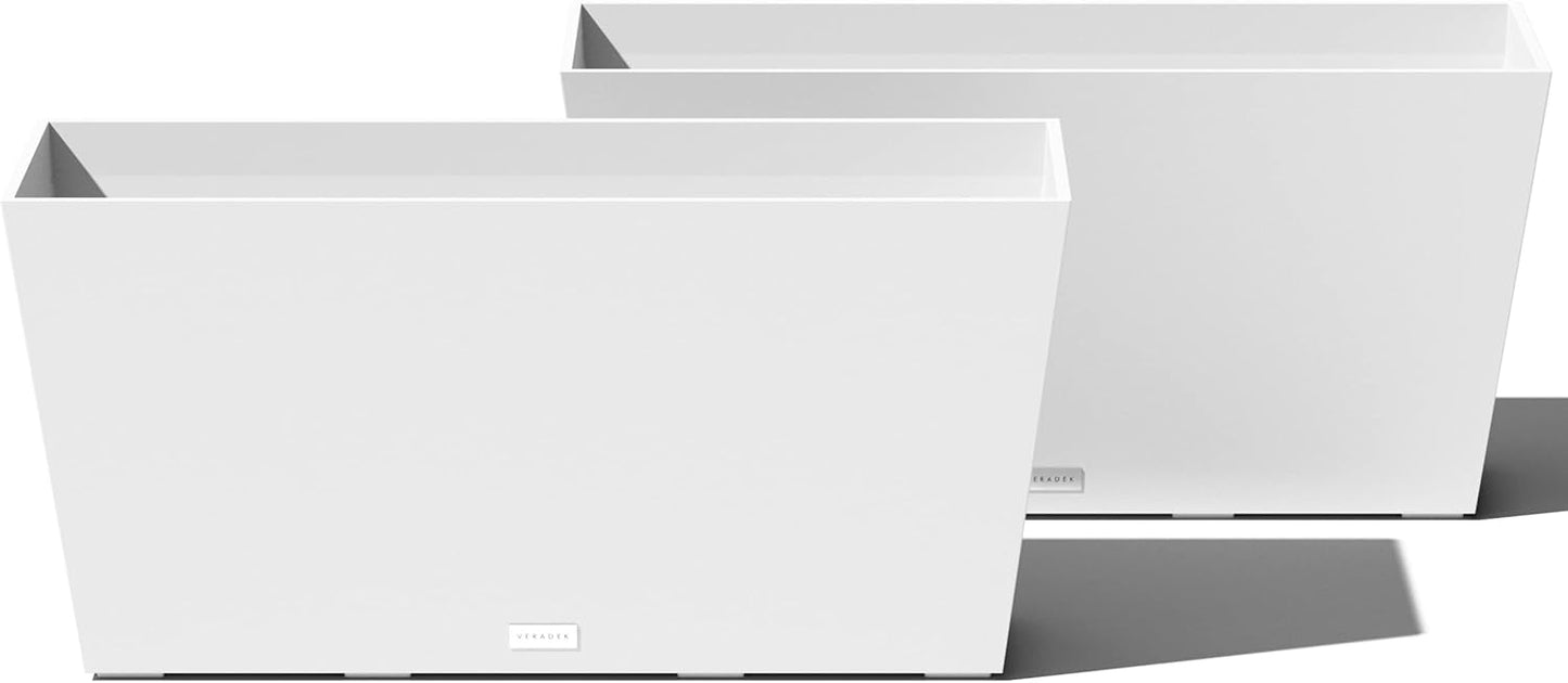 Veradek Pure Series Midori Trough Planter for Modern Decor
