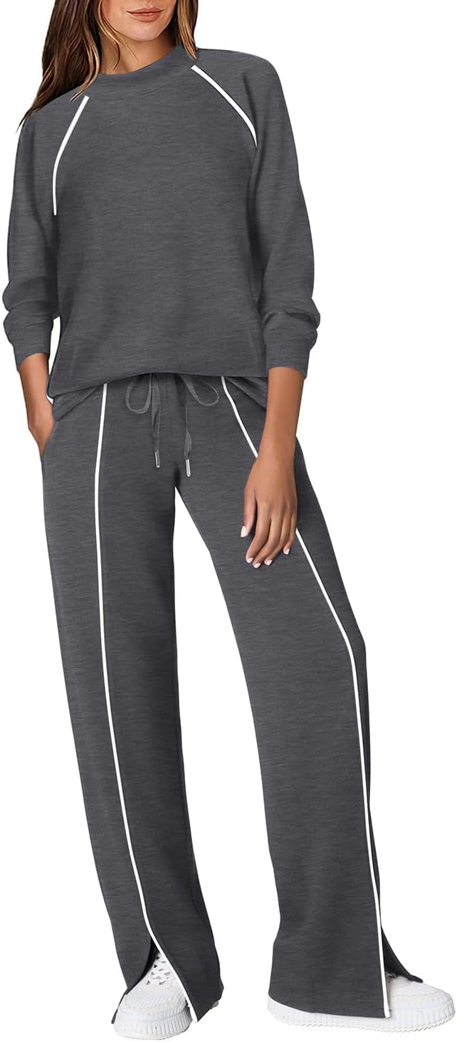 WIHOLL Lounge Sets for Women: Stylish 2 Piece Fall Outfit