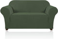 Stretch Loveseat Sofa Cover Slipcover for 2 Cushion Sofa - Bronze