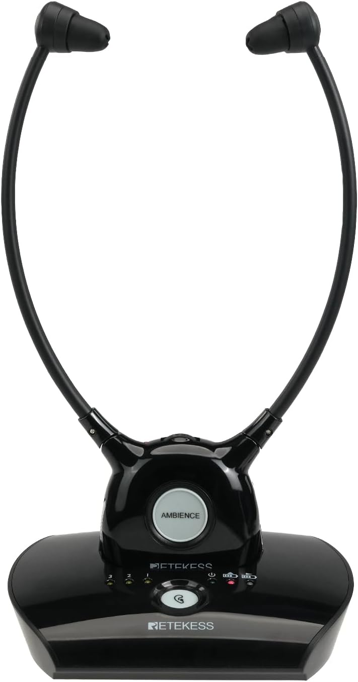 Retekess Wireless TV Headphones - Enhanced Hearing for Seniors