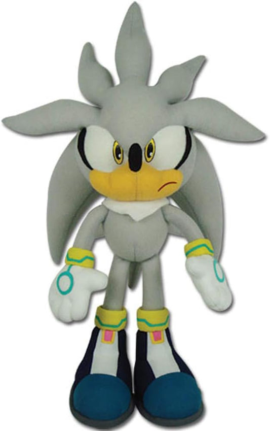 Silver Sonic Plush Toy - Great Eastern Entertainment - Collectible 13''