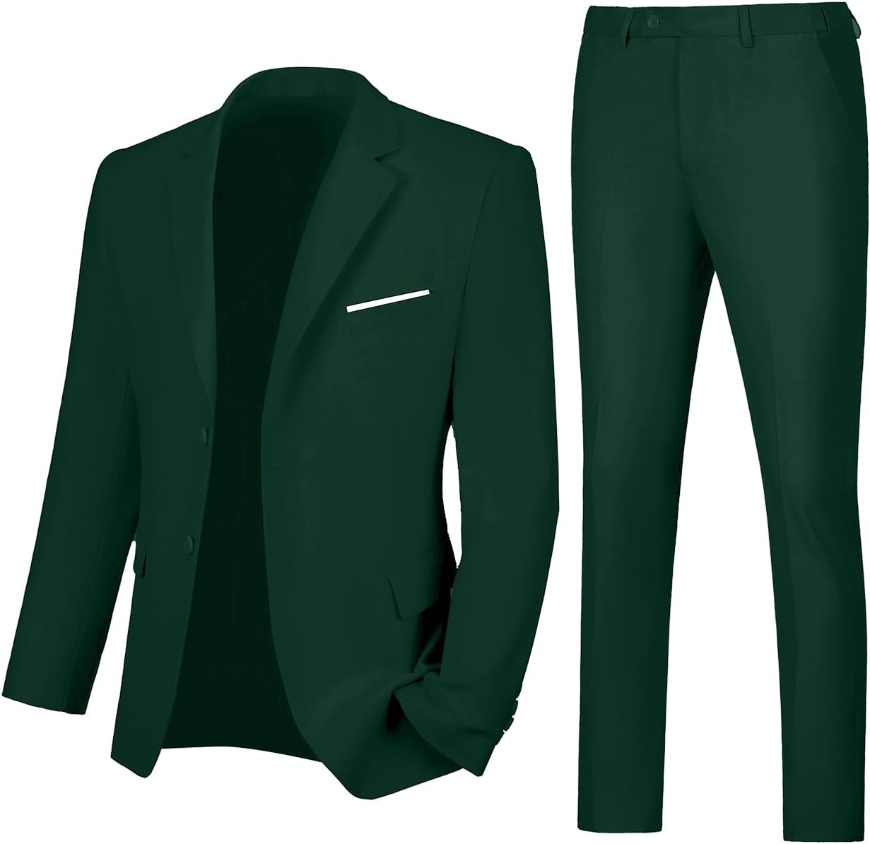 Mens Slim Fit 2 Piece Suit for Prom - Stylish and Affordable