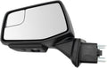 TRQ Driver Side Power Heated Folding Mirror with Spotter and Puddle