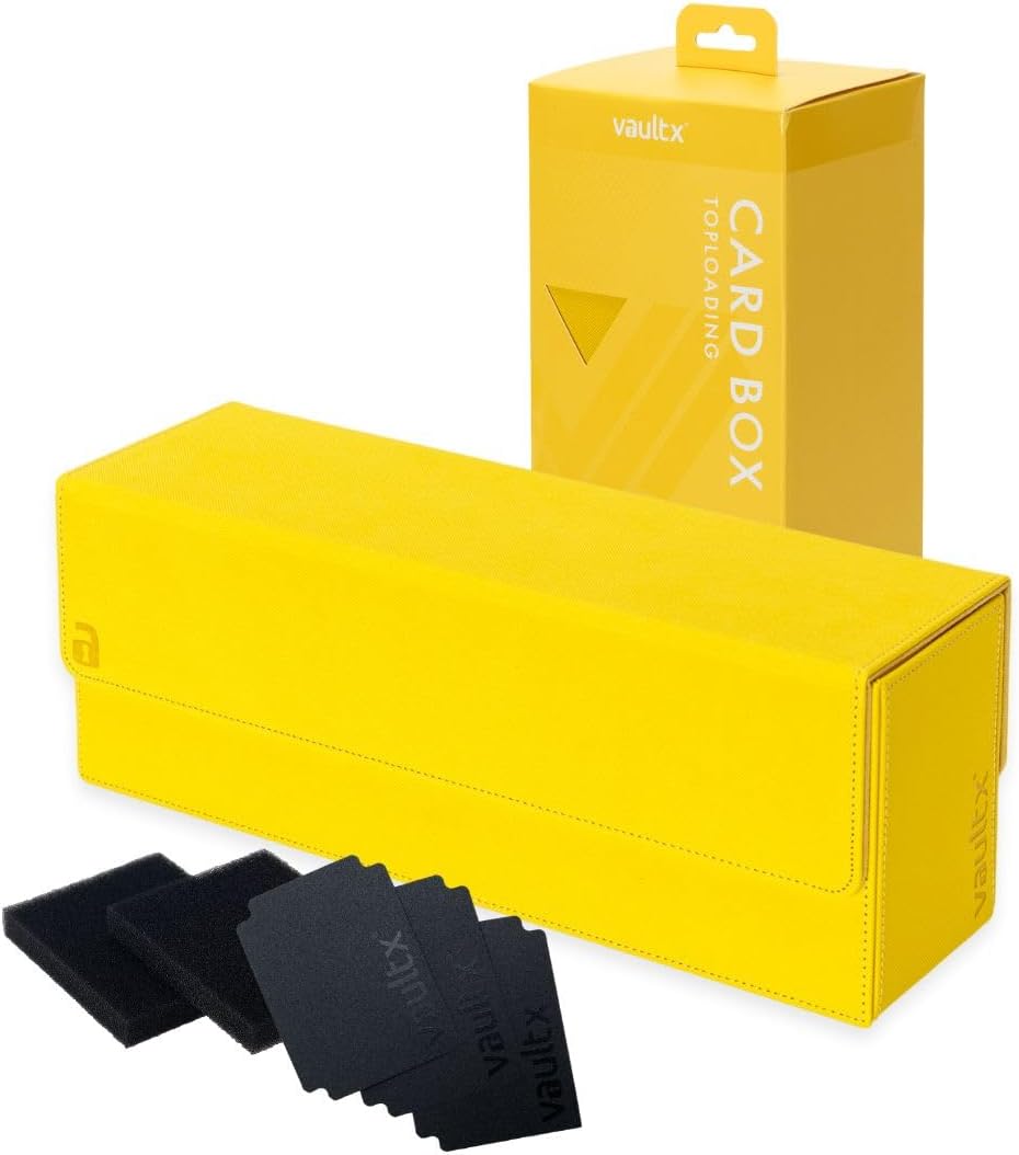 Vault X Trading Card Storage Box for Collectible Games and TCG