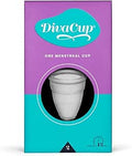 DivaCup Reusable Menstrual Cup Model 2 - Up to 12 Hours Protection