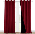 NICETOWN Full Shading Blackout Curtains 90 in Panels - Real Light