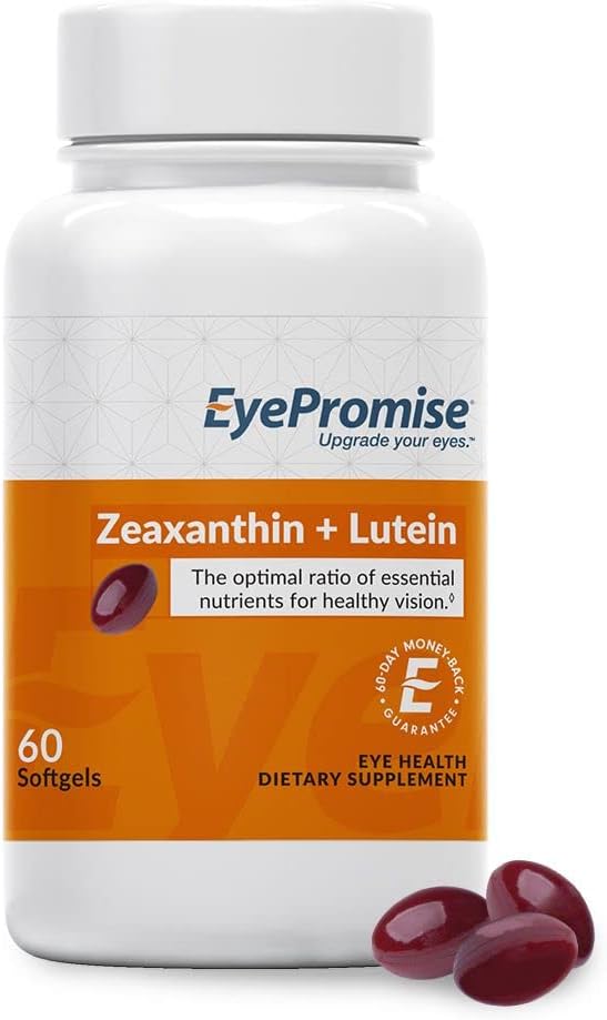 EyePromise Zeaxanthin + Lutein Eye Vitamin for Healthy Vision