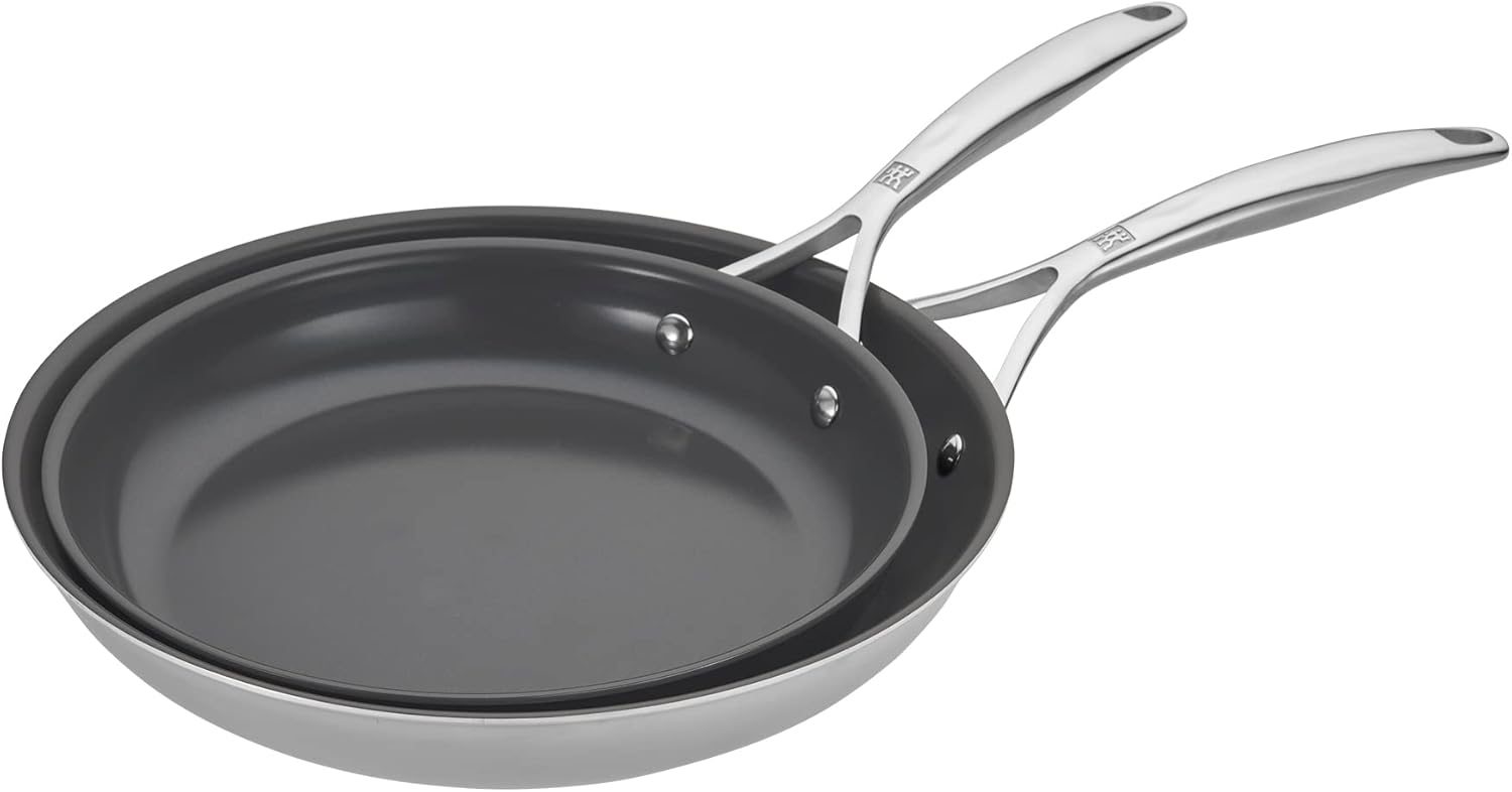 ZWILLING Energy Plus 2-pc Fry Pan Set with Nonstick Coating