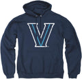 LOGOVISION Collegiate Distressed Primary Logo Pullover Hoodie gifts